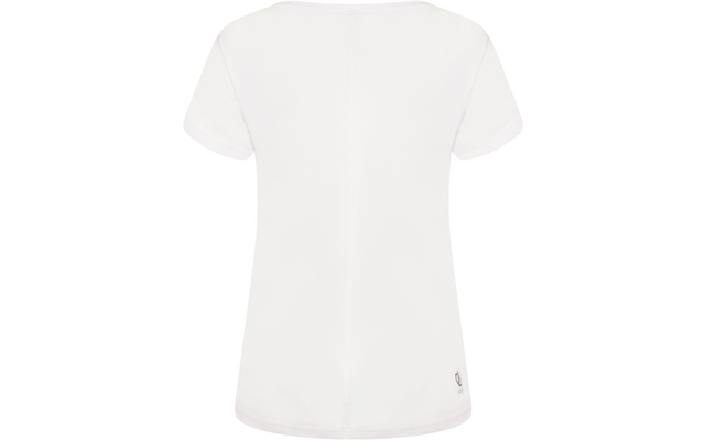 T-shirt blanc à manches courtes, vue de dos