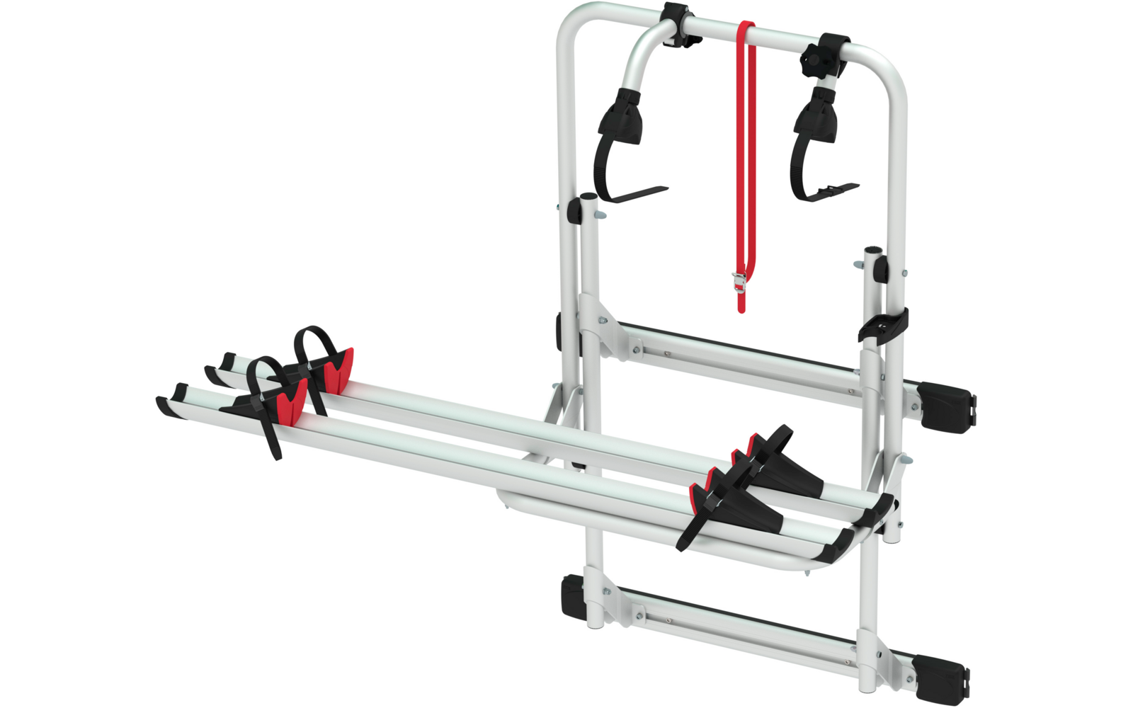 Ein weißer Hund sitzt auf einer Wiese und schaut nach oben