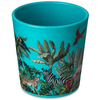 Turkooizen beker met jungle- en zebraprint