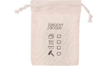 GroovyGoods trekzak voor vaste reinigers 14 x 10 cm