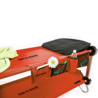 Disc-O-Bed Seitentasche / Organizer für  Kid-O-Bed Einzelbett rot