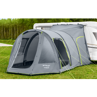 Berger Touring Air XL Reisemobil- / Kastenwagen aufblasbares Vorzelt mit Moskitot&uuml;r und fest eingebauten Boden