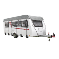 Hindermann Wintertime Dachschutzplane f&uuml;r Wohnwagen 500 x 300 cm