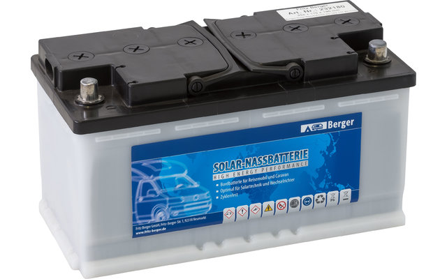 Berger Solar-Nassbatterie 12 V / 250 Ah