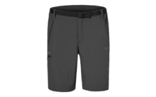 Schwarze kurze Hose mit Gürtel