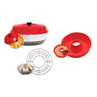 Omnia camping oven set 3-piece incl. silicone baking tin & baking rack