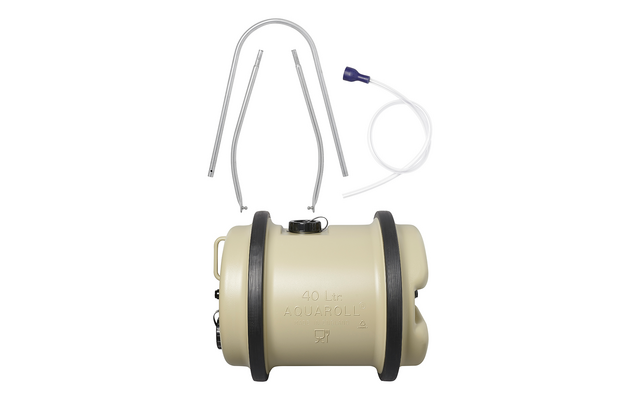 Elektronisches Messgerät mit Kabel und Stecker auf weißem Hintergrund