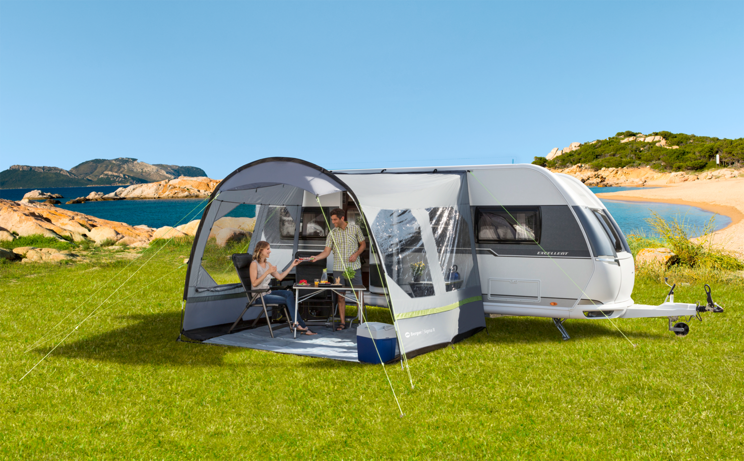 Berger Sigma II Sonnenvordach