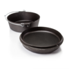 Petromax Dutch Oven Feuertopf 5,5 Liter mit Deckel und planer Boden