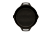 Petromax GP30h Gusseisen Grill-Feuerpfanne mit zwei Henkeln 30 cm