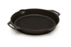 Petromax GP35h Gusseisen Grill-Feuerpfanne mit zwei Henkeln 35 cm