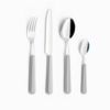 Berger Brezza Edelstahl Besteck-Set 16 tlg. grau f&uuml;r 4 Personen