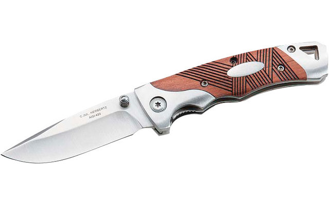 Herbertz wood-effect pocket knife