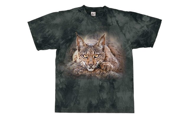 Harlequin T-shirt Lynx Gaze slate