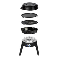 Barbacoa de gas 30 mbar Safari Chef 2 LP Cadac