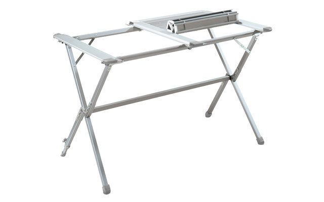 Mesa enrollable Berger de aluminio 115 × 78,5 cm