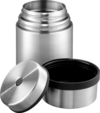 Esbit Sculptor Food-Thermobeh&auml;lter inkl. Sch&uuml;ssel aus Edelstahl 750 ml silber