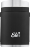 Esbit Sculptor Food-Thermobeh&auml;lter inkl. Sch&uuml;ssel aus Edelstahl schwarz 750 ml 