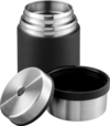 Esbit Sculptor Food-Thermobeh&auml;lter inkl. Sch&uuml;ssel aus Edelstahl schwarz 500 ml