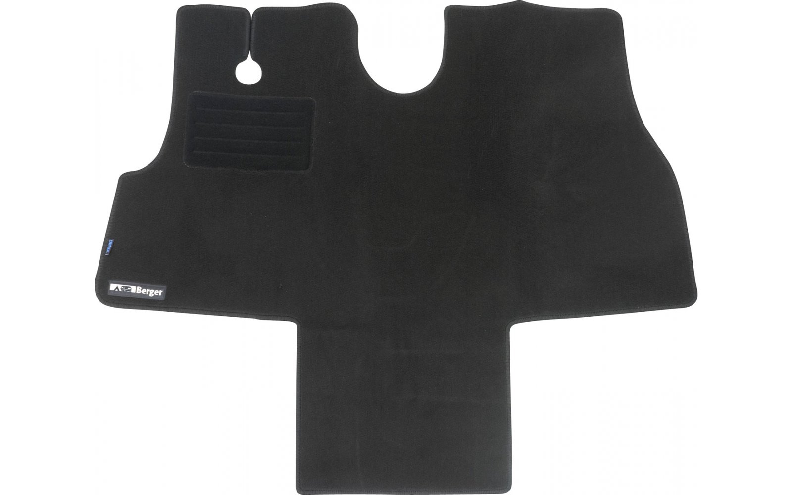 Vloermatten Set Voor Fiat Ducato (1994-2002) Type 230 - 1-delig Zwart Met Rand