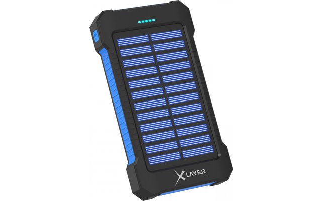 XLayer Powerbank Plus Solar 8.000 mAh
