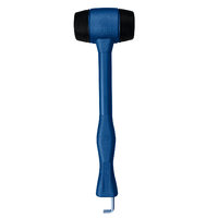 Berger Tent Hammer with Tent Peg Extractor blue