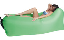 Happy People Lounger-To Go 2.0 green inflatable chair