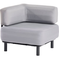 One Bar Element 1 opblaasbare hoekfauteuil / zitelement light grey