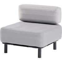 One Bar Element 2 opblaasbare fauteuil light grey