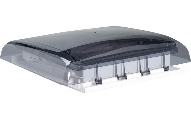 Coperchio in plastica trasparente con inserto nero