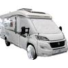 Camper bianco visto da davanti a destra