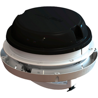 Ventilatore da tetto / a parete Airxcel Maxxfan Dome 12 V con LED nero