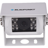 White surveillance camera with multiple infrared LEDs and Blaupunkt logo