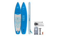 518260 - Indiana 11'6 Family Pack Stand Up Paddling-Board inkl. Paddel und Luftpumpe Blau