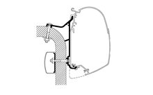 762740 237640 237650 762800 762820 762840 762850 - Thule Hymer B2 Klasse Adapter für Serie 5