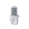 Wit digitaal thermometer met een temperatuurweergave van 26,1 graden Celsius