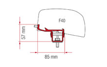 Fiamma Adapter Kit F40 Van Nissan NV350