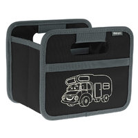 Meori Faltbox Mini Travel Trailer Schwarz 1,8 Liter