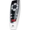 Handapparaat met display en twee knoppen, wit en zwart