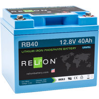 Relion Lithium-Ionen Batterie 12 V / 40 Ah