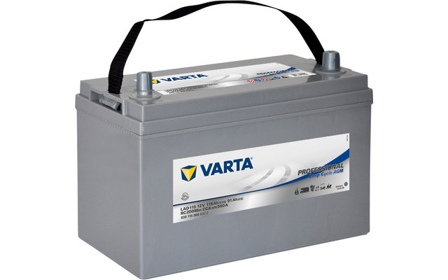 Batería húmeda AGM de ciclo profundo Varta Professional 12 V / 115 Ah