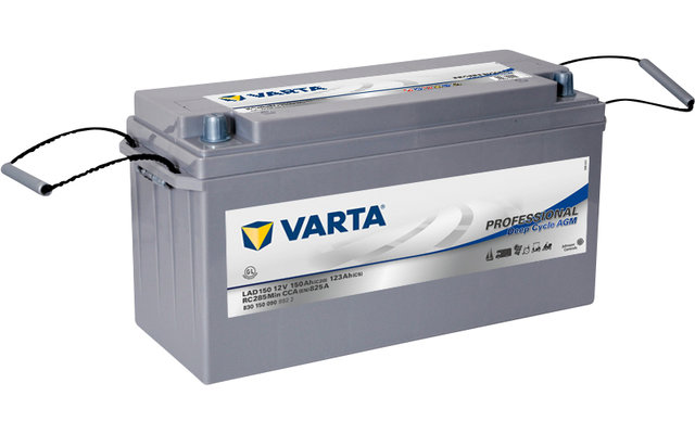 Varta Professional Deep Cycle AGM Wet Battery LAD 150