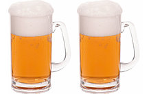 Berger Plastic Beer Glass, Set of 2