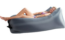 Happy People Lounger-To Go 2.0 grey inflatable chair