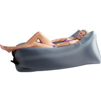 Happy People Air Armchair Lounger To-Go 2.0 grey