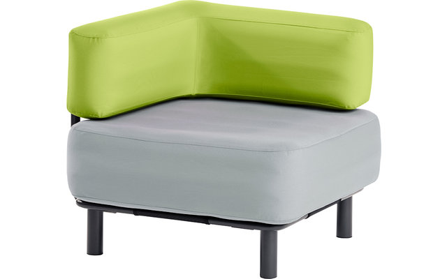 One Bar Element 1 aufblasbarer Sessel / Sitzelement Light Grey / Green