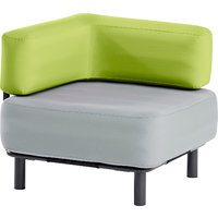 One Bar Element 1 opblaasbare hoekfauteuil / zitelement light grey