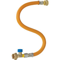 GOK High Pressure Gas Hose 45 cm / G. 12 with Hose Rupture Protection for DE; A