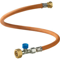 GOK High Pressure Gas Hose 45 cm / G. 8 with Hose Rupture Protection for EU Shell; B; CZ; DK; E; GB; HR; IRL; NL; PL; SK; SLO