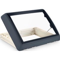 Dometic Midi Heki Style Dachfenster 700 x 500 mm grau mit Handkurbel / ohne Zwangsbel&uuml;ftung